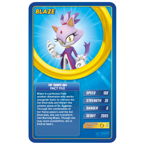 Настольная игра Winning Moves Top Trumps Sonic 6+/ Стратегия photo 3