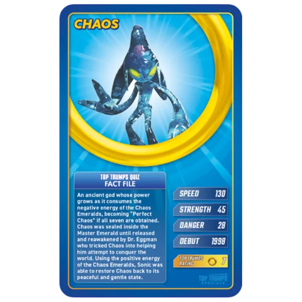 Настольная игра Winning Moves Top Trumps Sonic 6+/ Стратегия photo 4