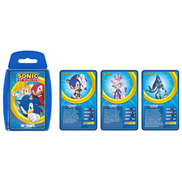Настольная игра Winning Moves Top Trumps Sonic 6+/ Стратегия photo 6