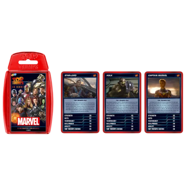 Настольная игра Winning Moves Top Trumps Marvel Cinematic Universe 6+/ Стратегия photo 2