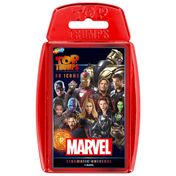 Настольная игра Winning Moves Top Trumps Marvel Cinematic Universe 6+/ Стратегия photo 6