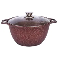 Жаровня Kukmara КГА42А 4л Алюминий / Granite red