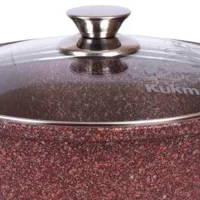 Жаровня Kukmara КГА42А 4л Алюминий / Granite red photo 2