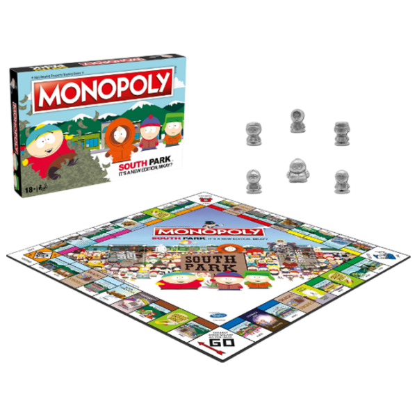 Настольная игра Winning Moves South Park 18+/ Monopoly photo 1