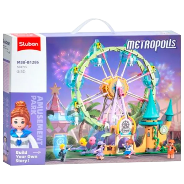 Конструктор Sluban Panoramic wheel Классический/ Разноцветный photo 1