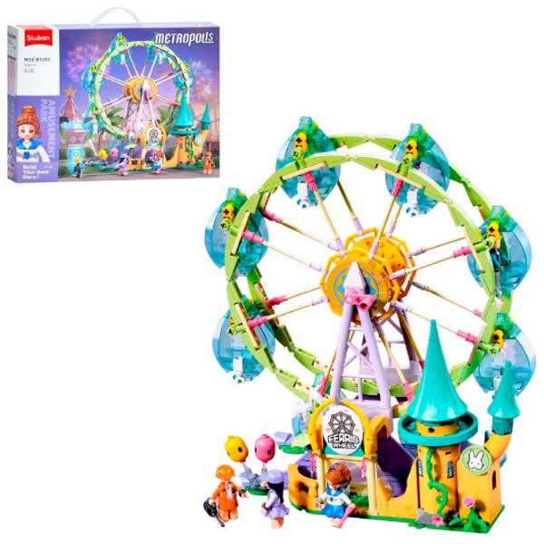 Конструктор Sluban Panoramic wheel Классический/ Разноцветный photo 2