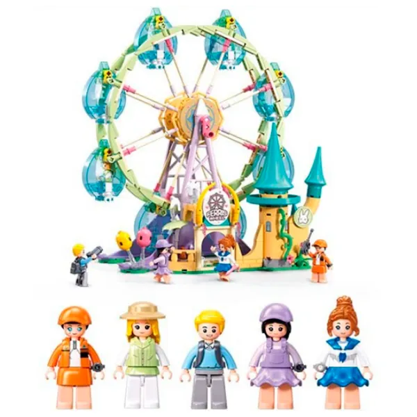 Конструктор Sluban Panoramic wheel Классический/ Разноцветный photo 4