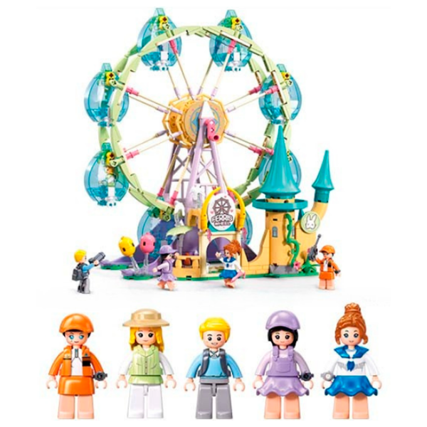 Конструктор Sluban Panoramic wheel Классический/ Разноцветный photo 4