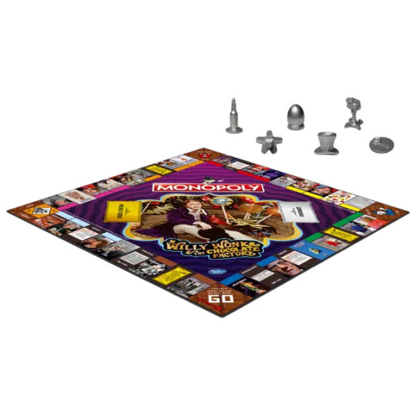 Настольная игра Winning Moves Willy Wonka and the Chocolate Factory 6+/ Monopoly photo 2