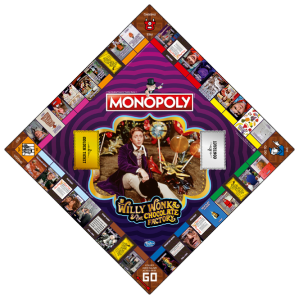 Настольная игра Winning Moves Willy Wonka and the Chocolate Factory 6+/ Monopoly photo 3