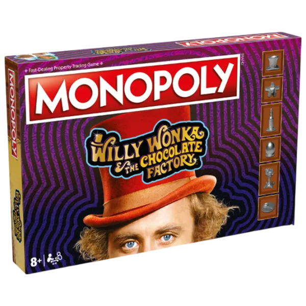 Настольная игра Winning Moves Willy Wonka and the Chocolate Factory 6+/ Monopoly photo 5