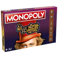Joc de masă Winning Moves Willy Wonka and the Chocolate Factory 6+/ Monopoly photo 5