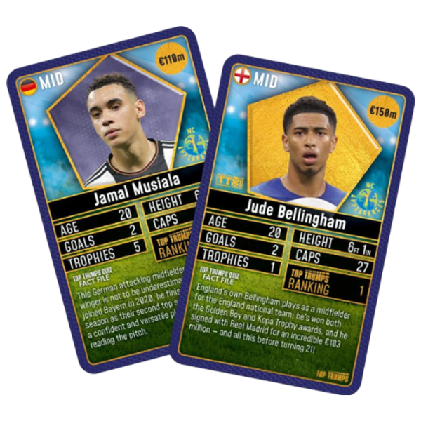 Настольная игра Winning Moves Top Trumps World Football Stars 200 6+/ Логическая игра photo 3