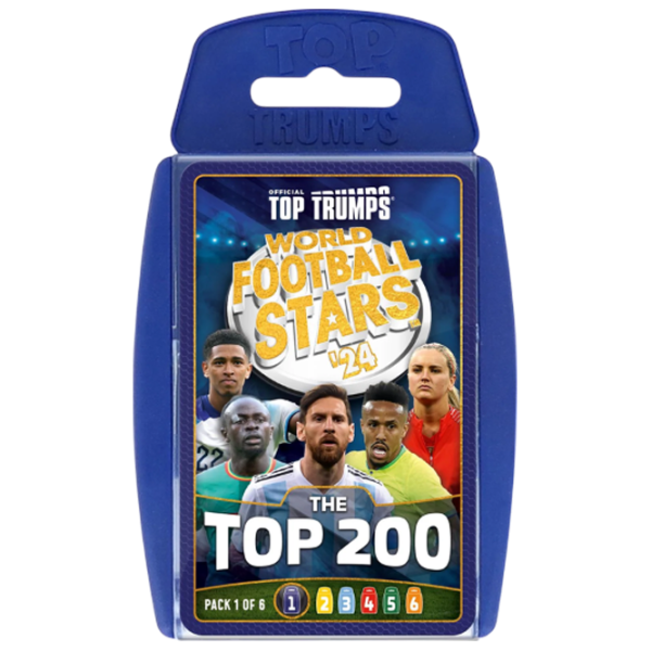 Настольная игра Winning Moves Top Trumps World Football Stars 200 6+/ Логическая игра photo 4