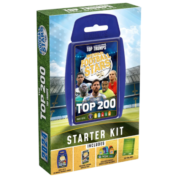 Настольная игра Winning Moves Top Trumps World Football Stars 200 6+/ Логическая игра photo 5