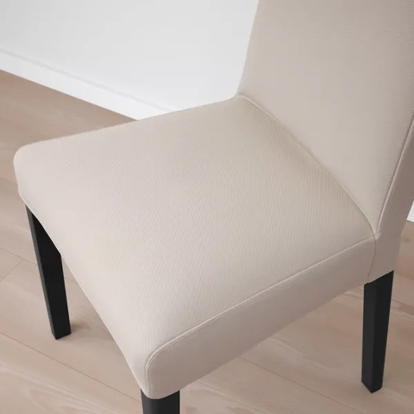 Scaun de bucătărie Ikea Bergmund Poliester/ Beige Black photo 6