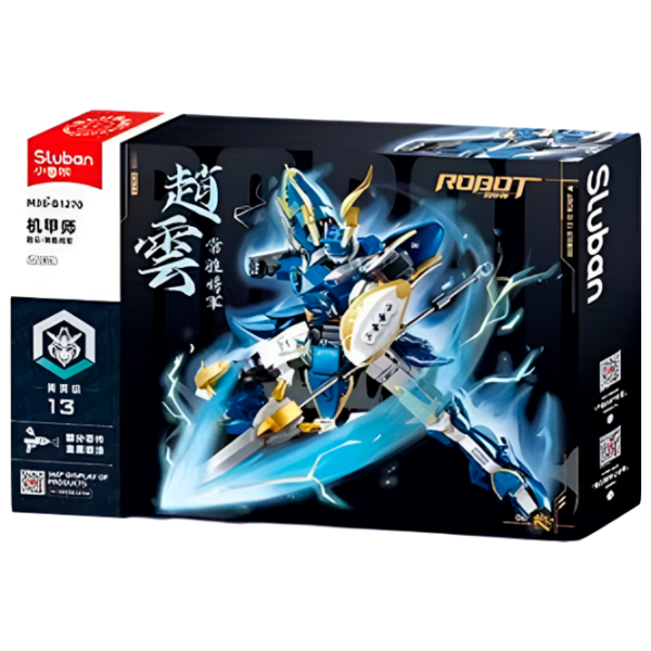 Конструктор Sluban Zhao Yun Робот/ Синий photo 1 Конструктор Sluban Zhao Yun Робот/ Синий photo 1