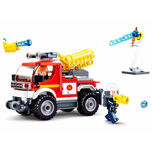Конструктор Sluban Fire Engine Пожарная машина/ Красный photo 3 Конструктор Sluban Fire Engine Пожарная машина/ Красный photo 3