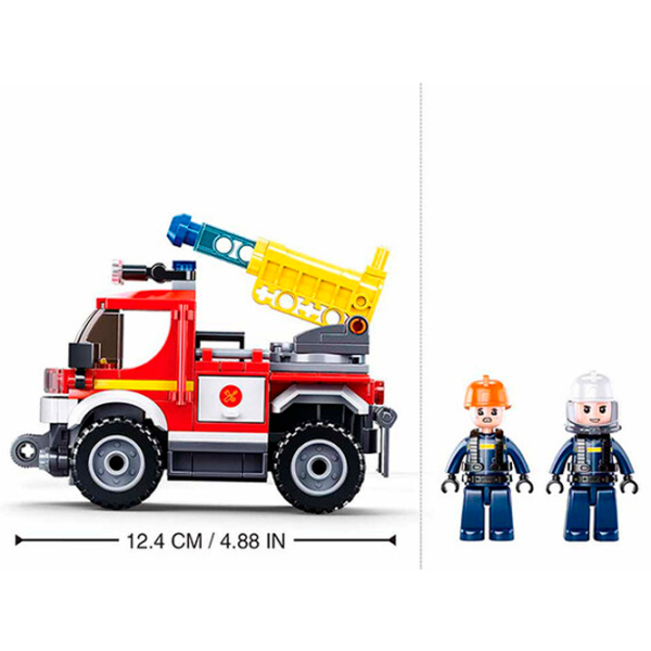 Конструктор Sluban Fire Engine Пожарная машина/ Красный photo 6 Конструктор Sluban Fire Engine Пожарная машина/ Красный photo 6