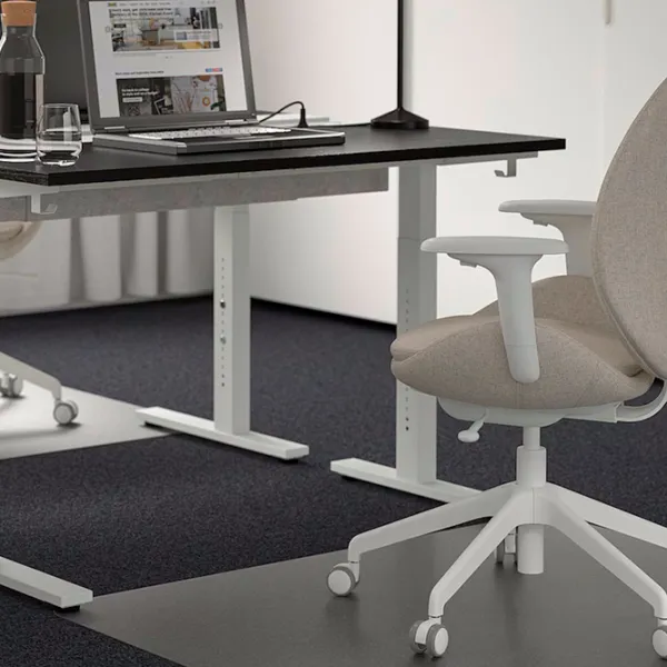 Офисный стол Ikea Mittzon ДСП/ Белый photo 2