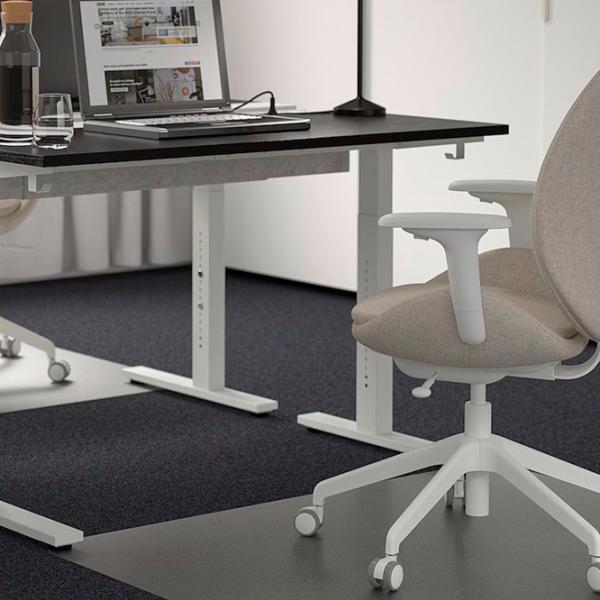 Офисный стол Ikea Mittzon ДСП/ Белый photo 2