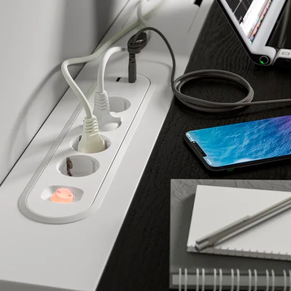 Офисный стол Ikea Mittzon ДСП/ Белый photo 3