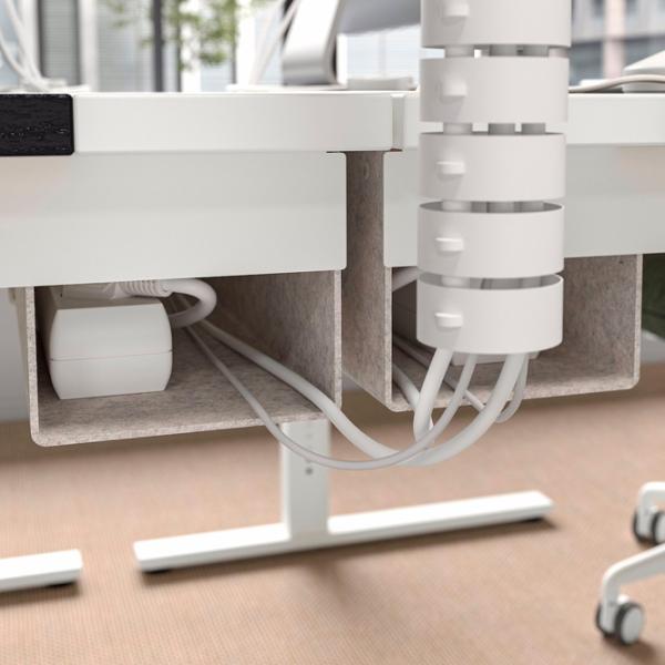 Офисный стол Ikea Mittzon ДСП/ Белый photo 4