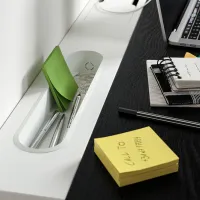 Masă de birou Ikea Mittzon PAL/ White photo 5