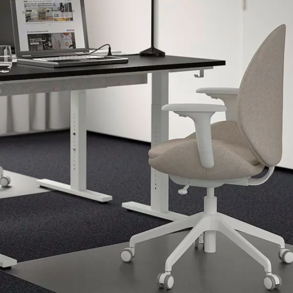 Офисный стол Ikea Mittzon ДСП/ Белый photo 6