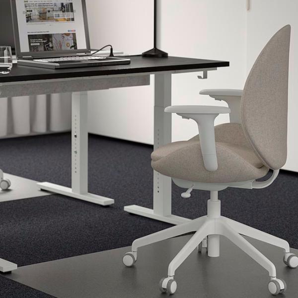 Офисный стол Ikea Mittzon ДСП/ Белый photo 6