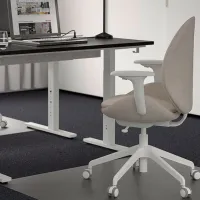 Masă de birou Ikea Mittzon PAL/ White photo 6