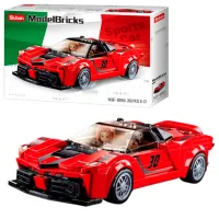 Конструктор Sluban Racing Car Italy Автомобиль/ Красный photo 2