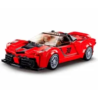 Конструктор Sluban Racing Car Italy Автомобиль/ Красный photo 3