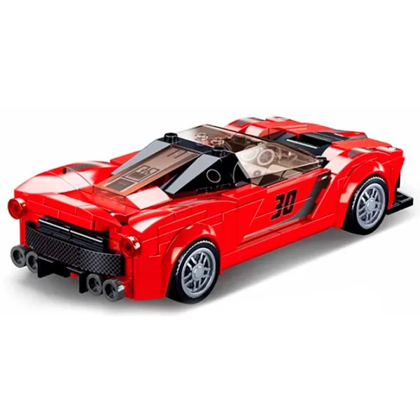 Constructor Sluban Racing Car Italy Mașină/ Red photo 6 Constructor Sluban Racing Car Italy Mașină/ Red photo 6
