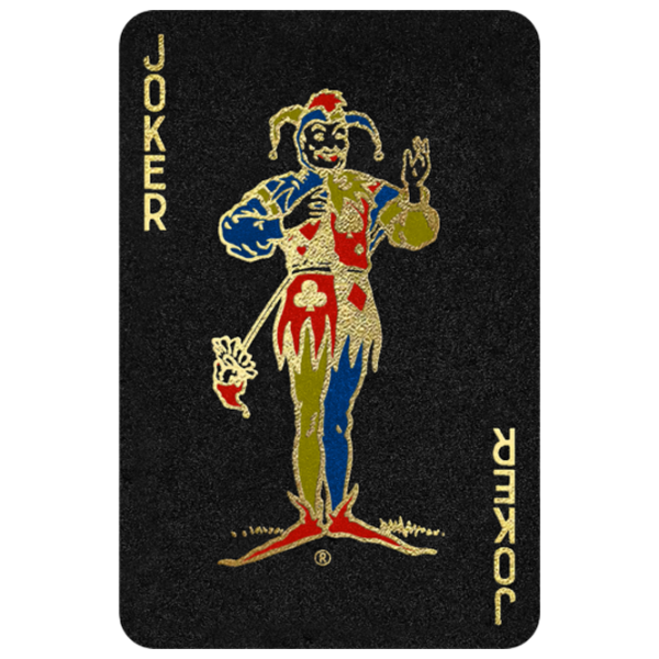 Настольная игра Winning Moves Waddingtons No.1 Black And Gold Deck 6+/ Игральные карты photo 2