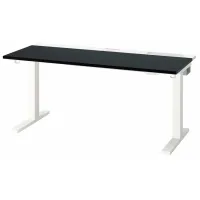 Офисный стол Ikea Mittzon ДСП/ Белый