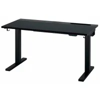 Офисный стол Ikea Mittzon ДСП/ Черный