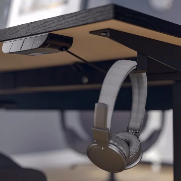 Офисный стол Ikea Mittzon ДСП/ Черный photo 4