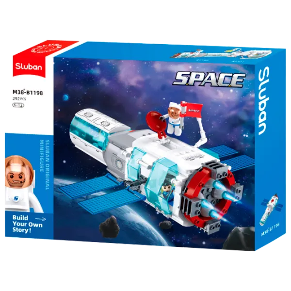 Конструктор Sluban Space Station Космолёт/ Белый photo 1 Конструктор Sluban Space Station Космолёт/ Белый photo 1