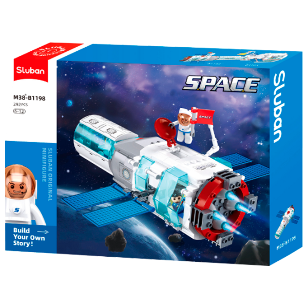 Конструктор Sluban Space Station Космолёт/ Белый photo 1 Конструктор Sluban Space Station Космолёт/ Белый photo 1