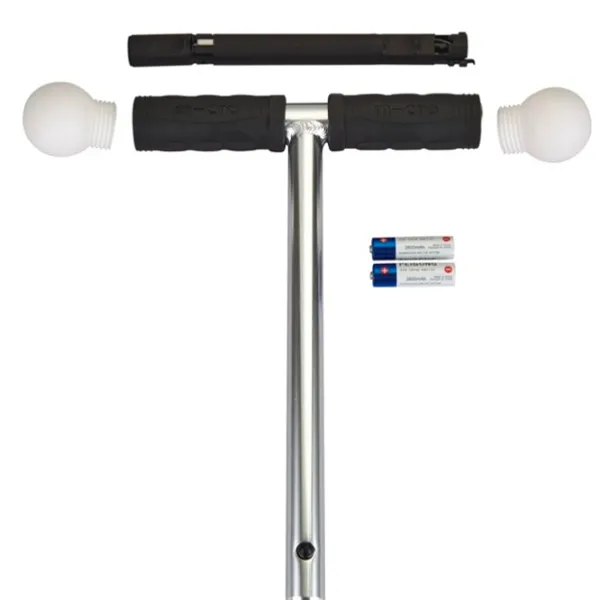 Trotinetă pentru copii cu trei roți Micro Mini Deluxe Magic LED (MMD131) 50 kg/ Aqua photo 7