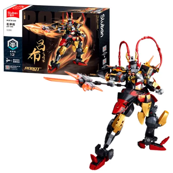 Конструктор Sluban General Lu Bu Робот/ Разноцветный photo 3 Конструктор Sluban General Lu Bu Робот/ Разноцветный photo 3