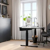 Masă de birou Ikea Mittzon PAL/ Black photo 5