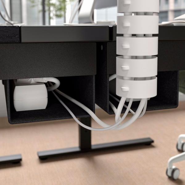 Офисный стол Ikea Mittzon ДСП/ Серый photo 3