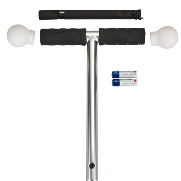 Детский трёхколёсный самокат Micro Mini Deluxe Magic LED (MMD129) 50 кг/ Пурпурный photo 8