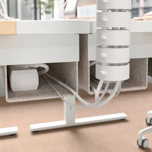 Офисный стол Ikea Mittzon ДСП/ Дуб Сонома photo 6