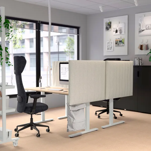 Офисный стол Ikea Mittzon ДСП/ Дуб Сонома photo 7