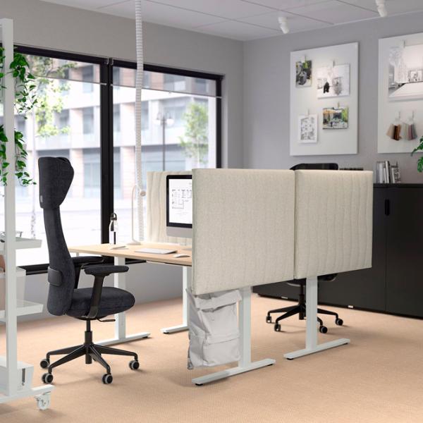 Офисный стол Ikea Mittzon ДСП/ Дуб Сонома photo 7