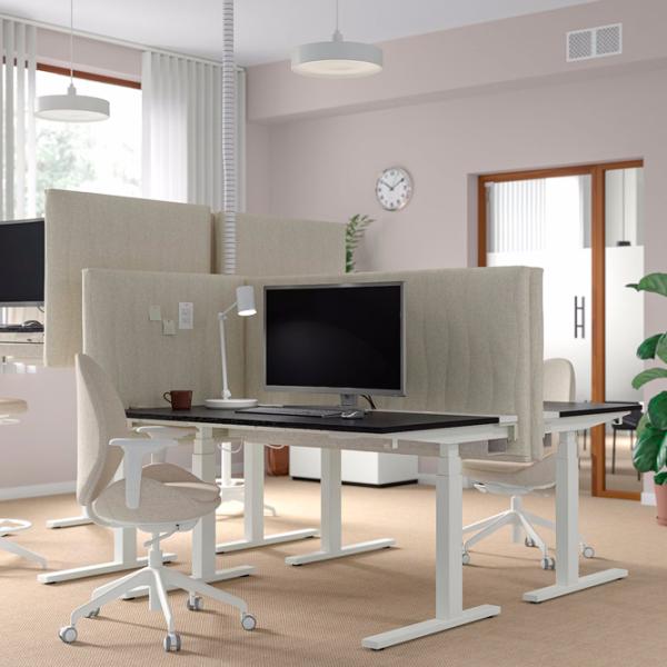 Masă de birou Ikea Mittzon PAL/ Black photo 4