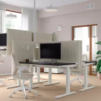 Офисный стол Ikea Mittzon ДСП/ Черный photo 4